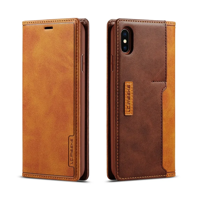 Coque de Téléphone Vintage PU LEATHO