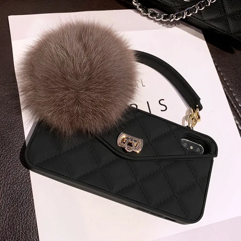Coque de Téléphone Peluche Élégante FLUFFY