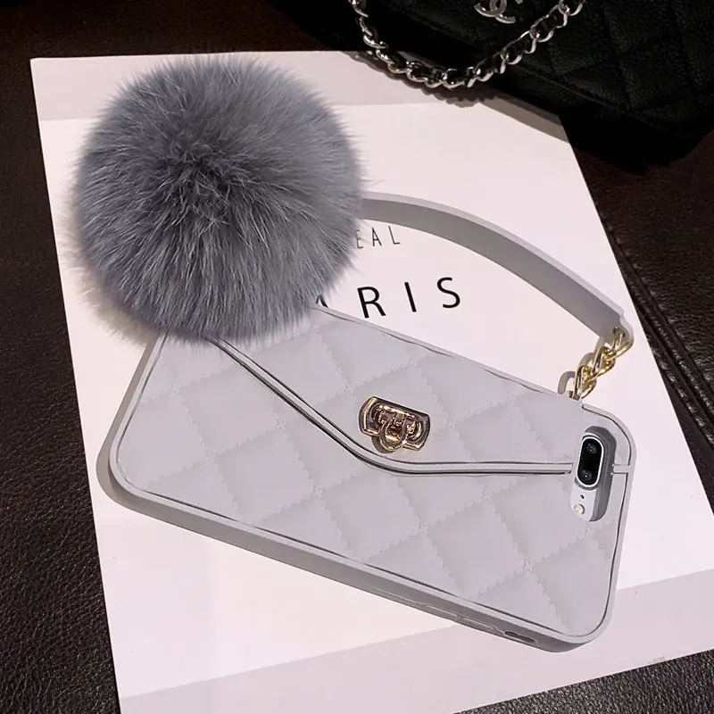 Coque de Téléphone Peluche Élégante FLUFFY