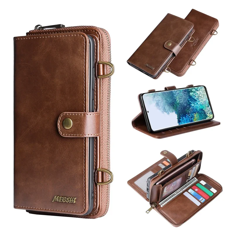 Coque de Téléphone Flip PU MEGSHI