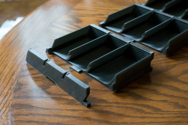 Bacs de tri modulaires pour cartes à collectionner et MTG
