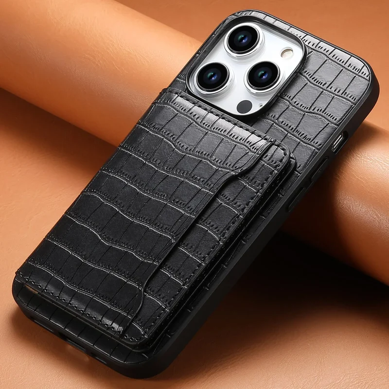Coque Téléphone Cuir Magnétique BROSS