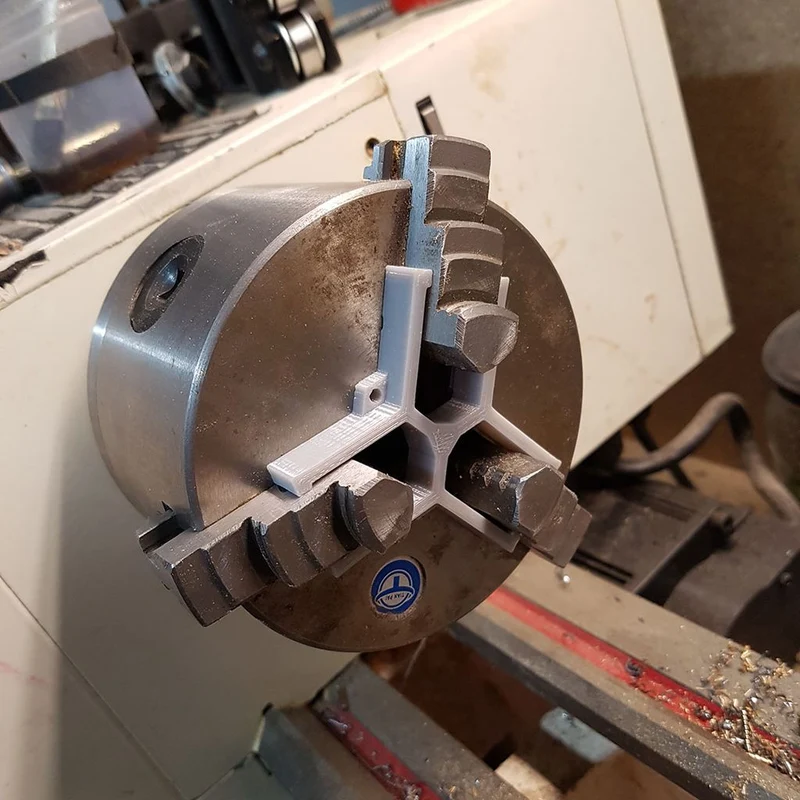 Butée de profondeur pour mandrin de tour 100 mm