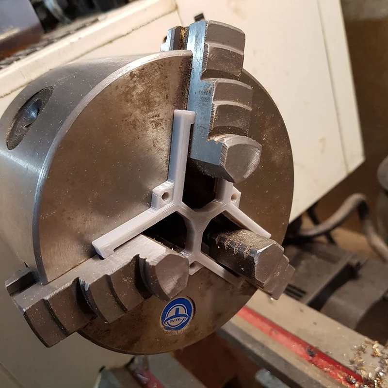 Butée de profondeur pour mandrin de tour 100 mm