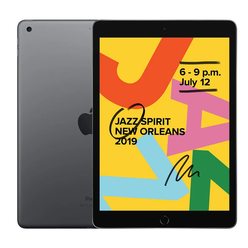 Apple iPad 7 128Go WiFi & Cellulaire - Gris Sidéral - Excellent