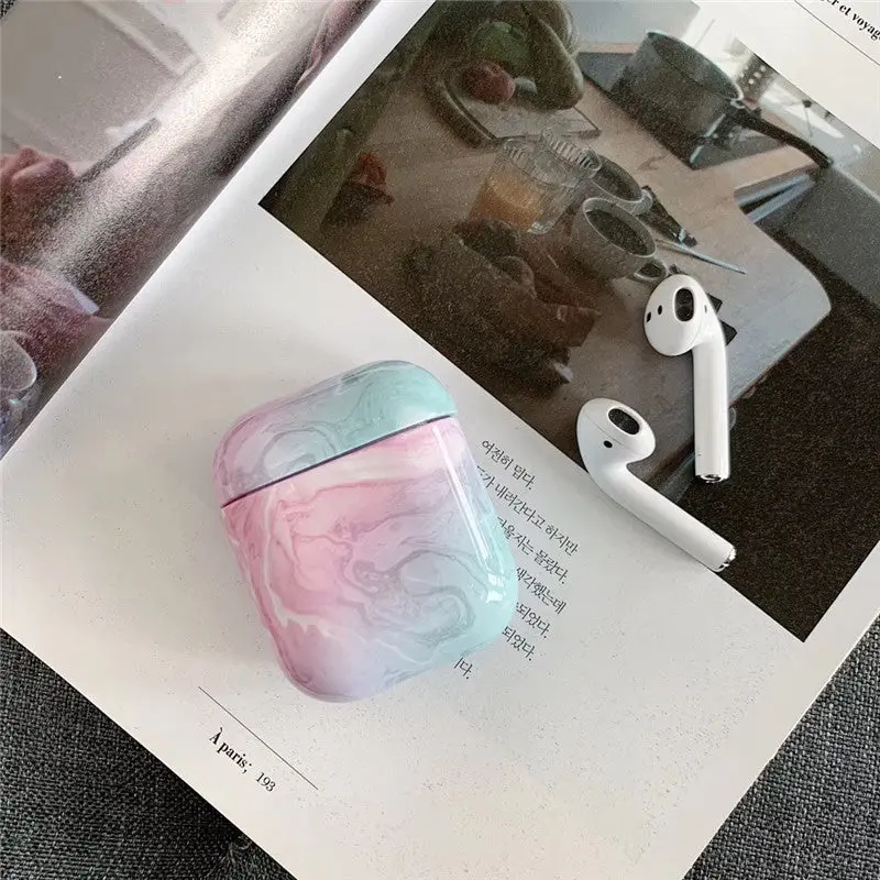 Coque AirPods Marbre BLANCSA