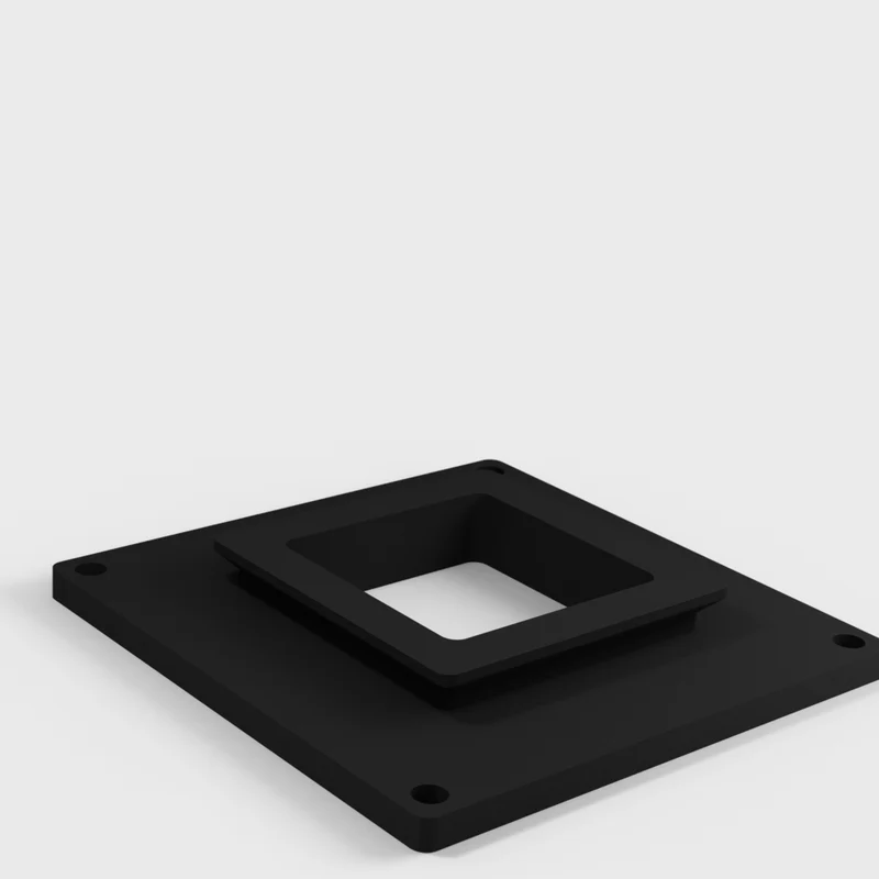 Support mural VESA pour moniteur avec inclinaison de 90 degrés
