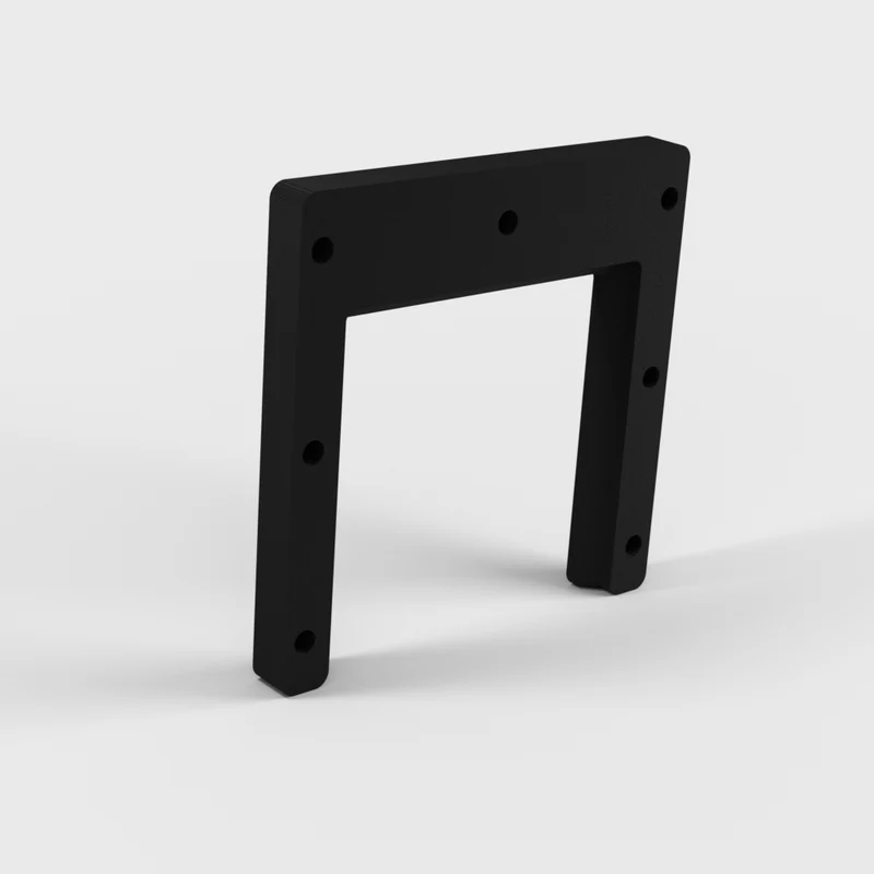 Support mural VESA pour moniteur avec inclinaison de 90 degrés