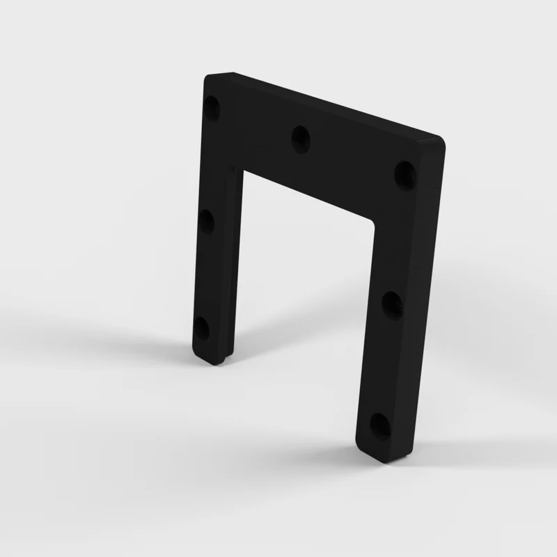 Support mural VESA pour moniteur avec inclinaison de 90 degrés