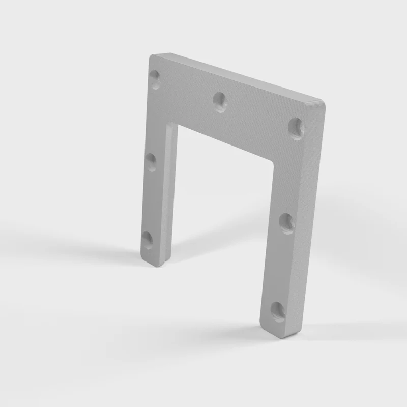 Support mural VESA pour moniteur avec inclinaison de 90 degrés