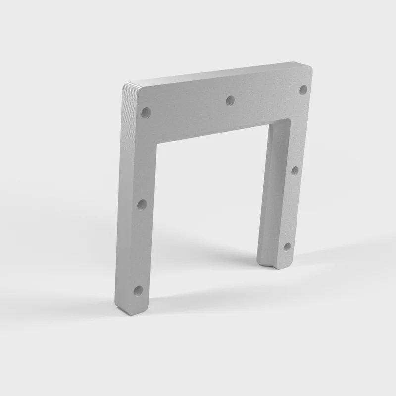 Support mural VESA pour moniteur avec inclinaison de 90 degrés