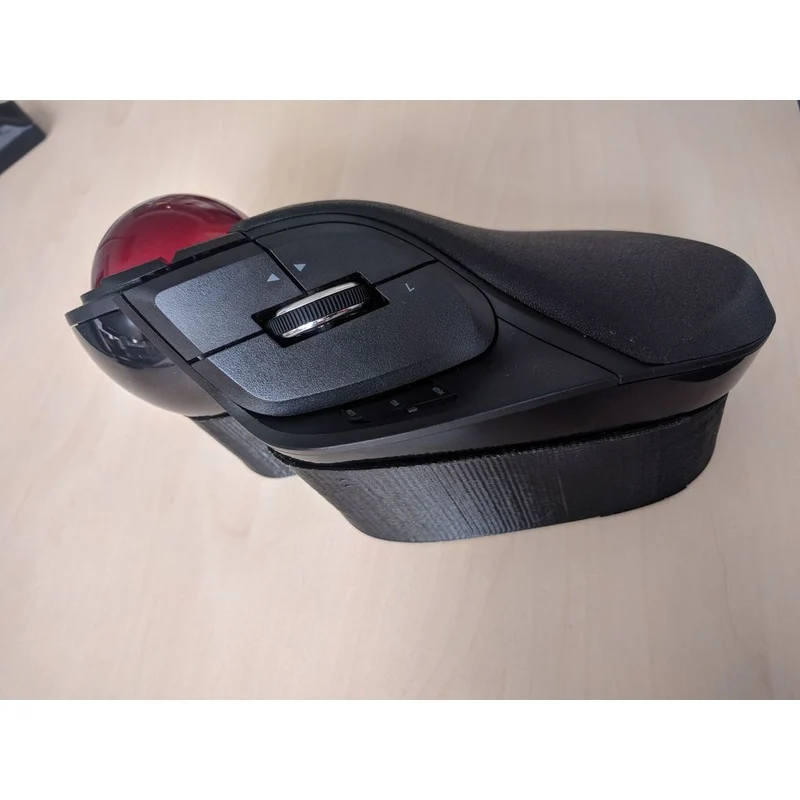 Support ergonomique pour souris trackball Elecom Huge