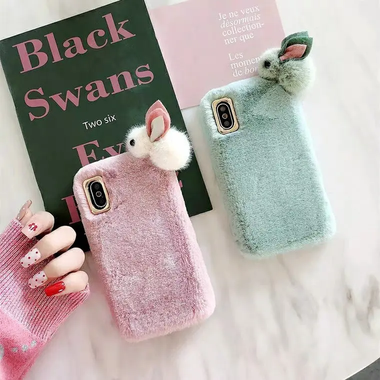 Coque de Téléphone Peluche Douce HARA