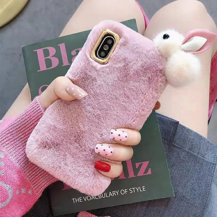 Coque de Téléphone Peluche Douce HARA