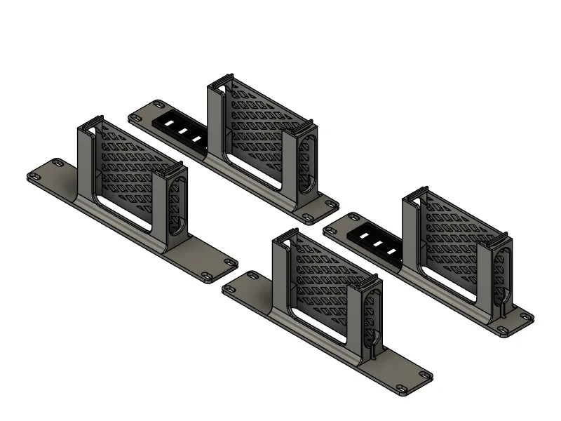 Montage en rack 10 pouces pour Unifi USW-Flex-Mini 2.5G