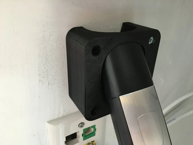 Support mural arrondi pour Tesla Model S et X