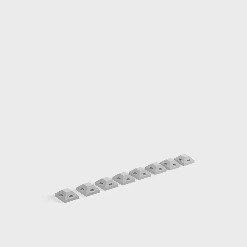 Support de collier de serrage pratique pour la fixation des fils