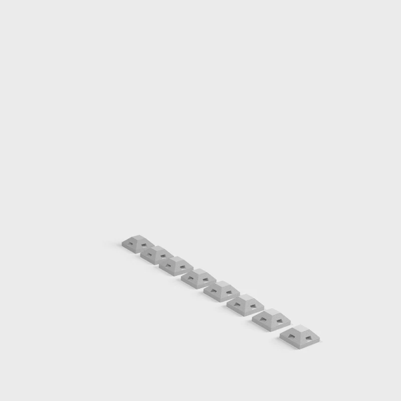 Support de collier de serrage pratique pour la fixation des fils