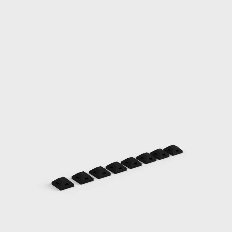 Support de collier de serrage pratique pour la fixation des fils