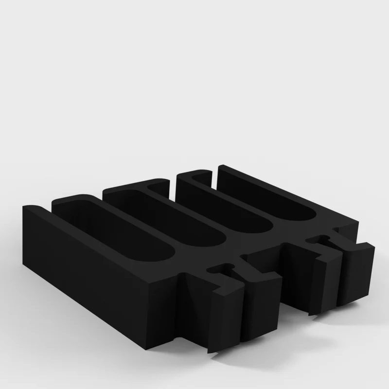 Goulotte de câbles modulaire pour l'organisation des fils