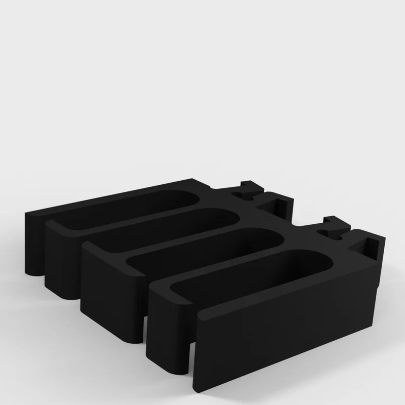 Goulotte de câbles modulaire pour l'organisation des fils