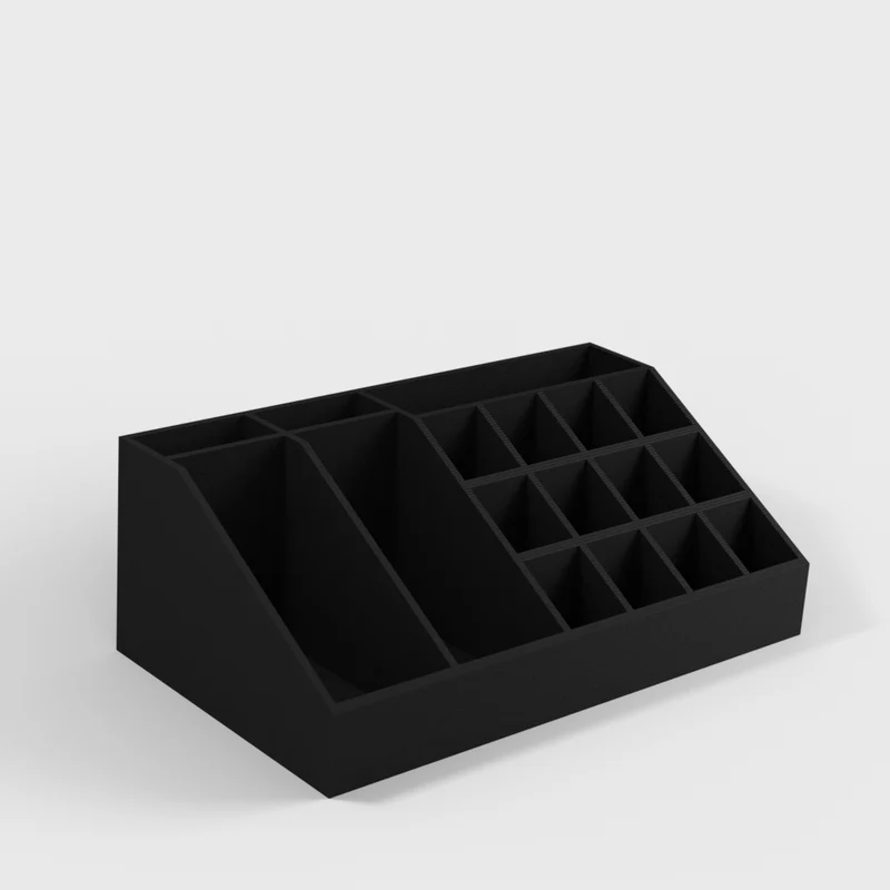Organisateur de coiffeuse compact pour maquillage et accessoires