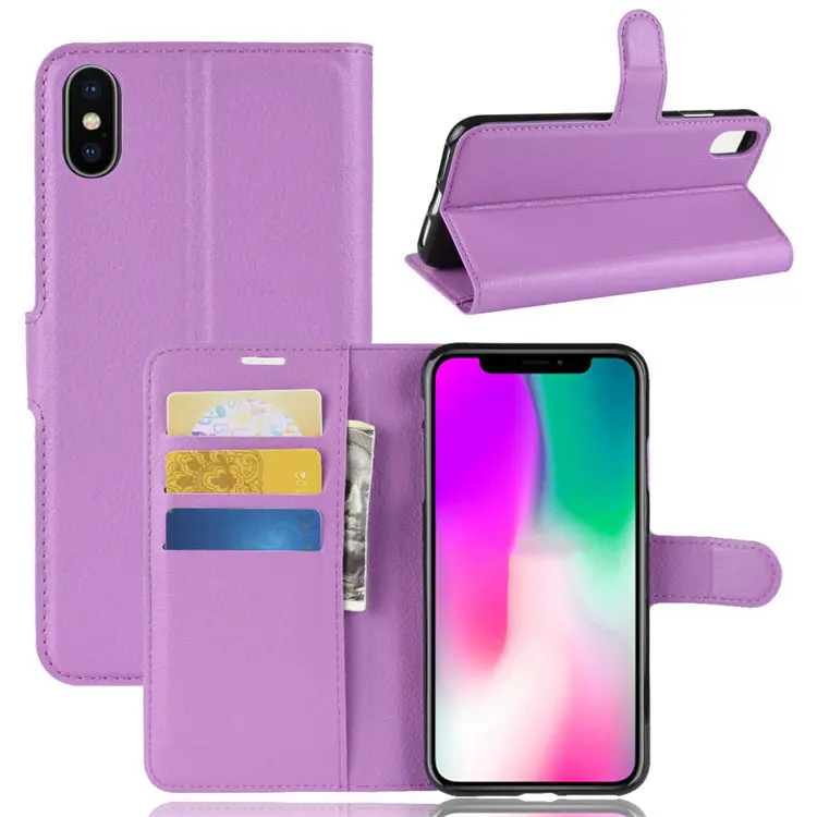 Coque de Téléphone Luxe LITCHI