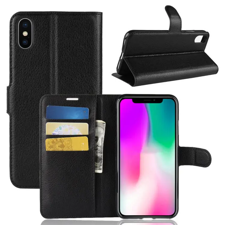 Coque de Téléphone Luxe LITCHI