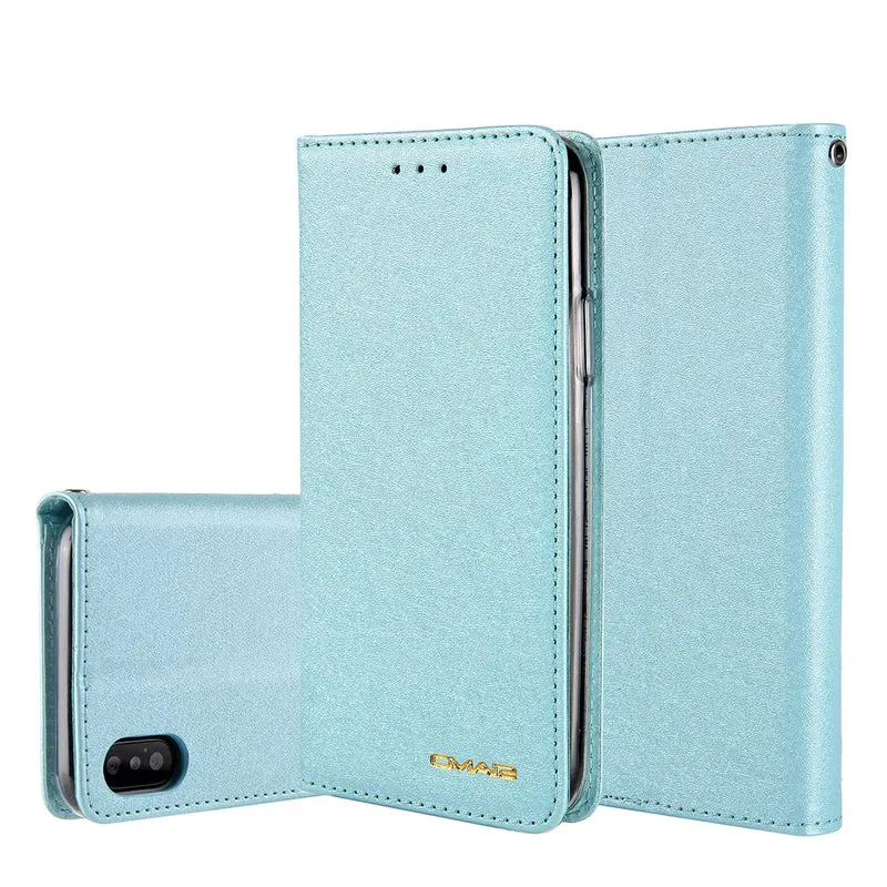 Coque de Téléphone Style Flip PU OLENA