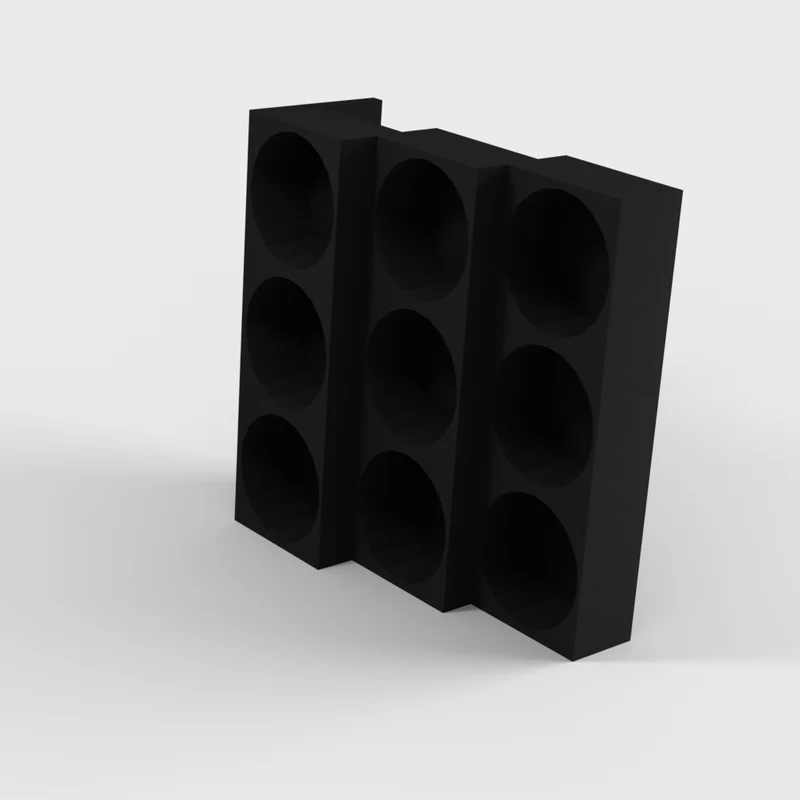 Support pratique pour flacons de peinture pour modèles Tamiya