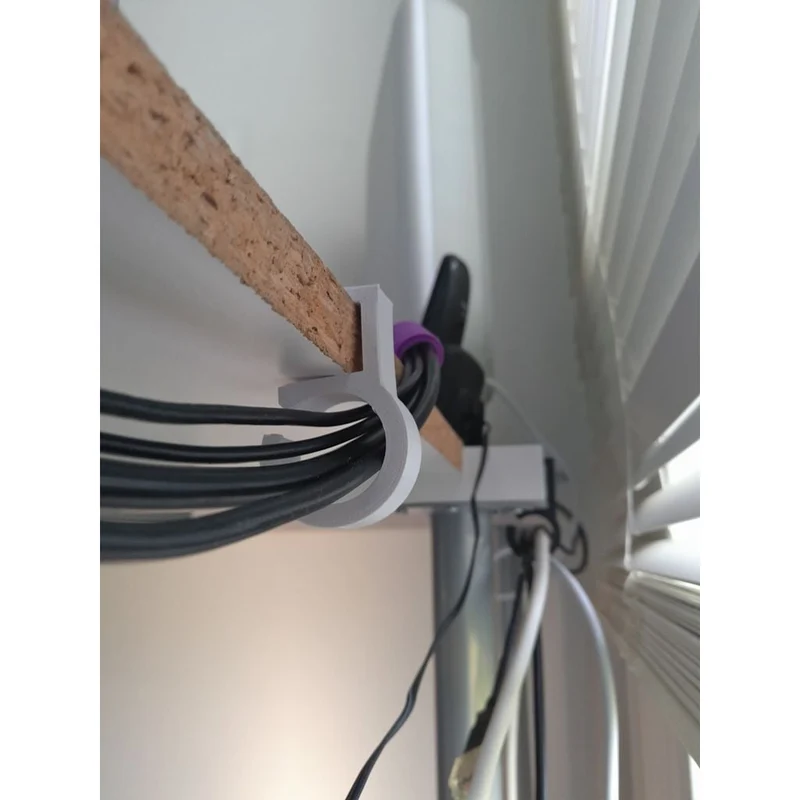 Support de câbles pour bureau Ikea GALANT