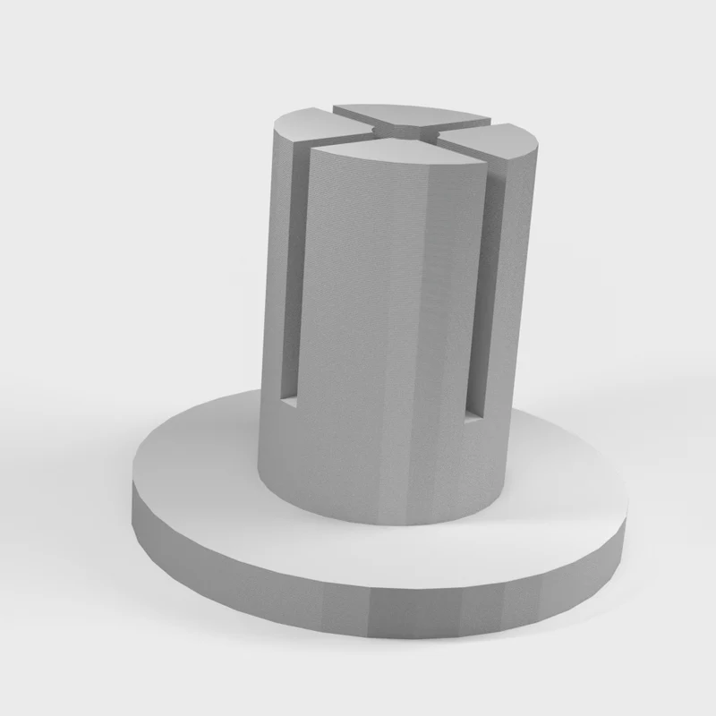 Cheville avec vis pour bureau IKEA Bekant
