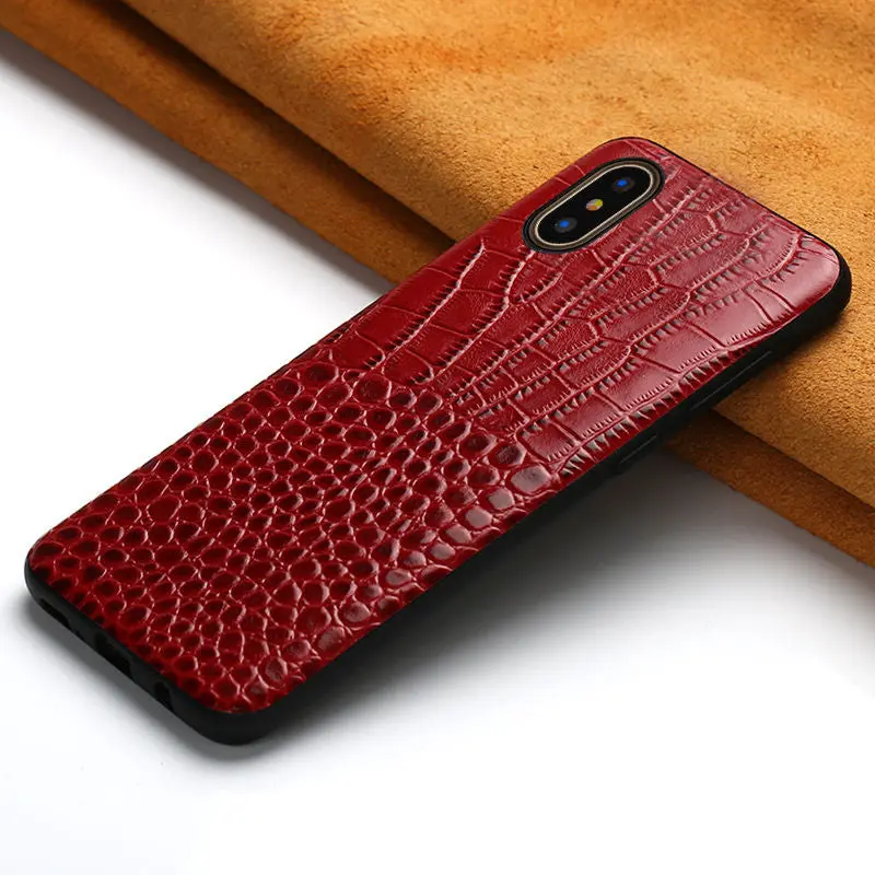 Coque de Téléphone Cuir Luxe TALYON