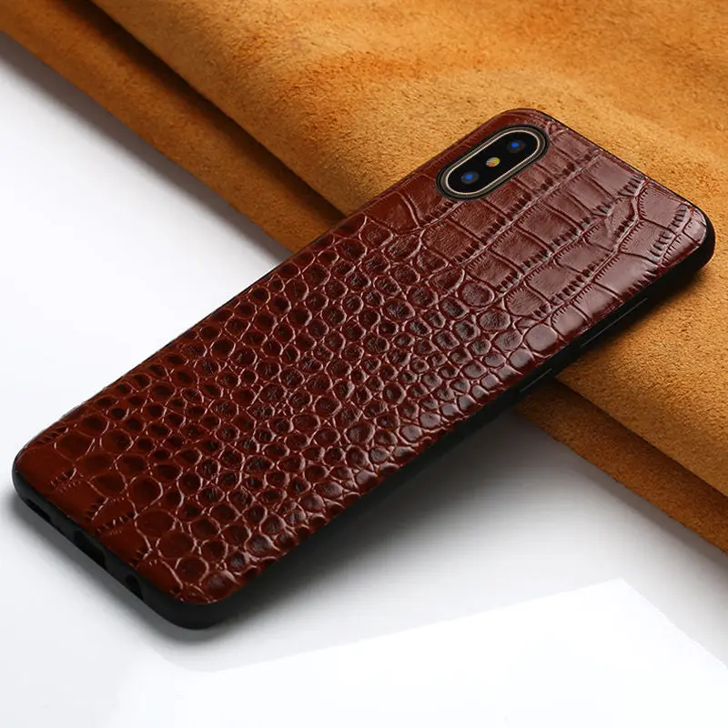 Coque de Téléphone Cuir Luxe TALYON