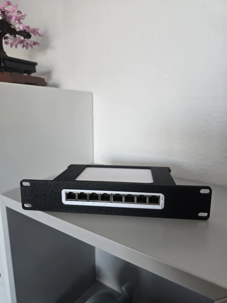 Support de rack 10 pouces pour UniFi USW-Lite-8-PoE
