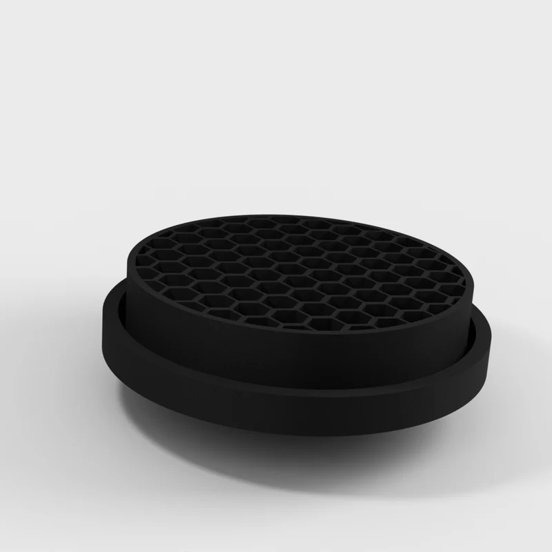 Pare-soleil Honeycomb pour lunette de visée airsoft 40mm
