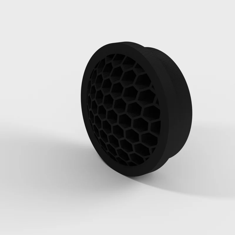 Pare-soleil Honeycomb pour lunette de visée airsoft 40mm