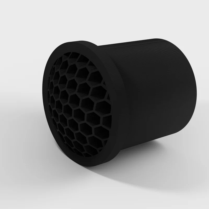 Pare-soleil Honeycomb pour lunette de visée airsoft 40mm
