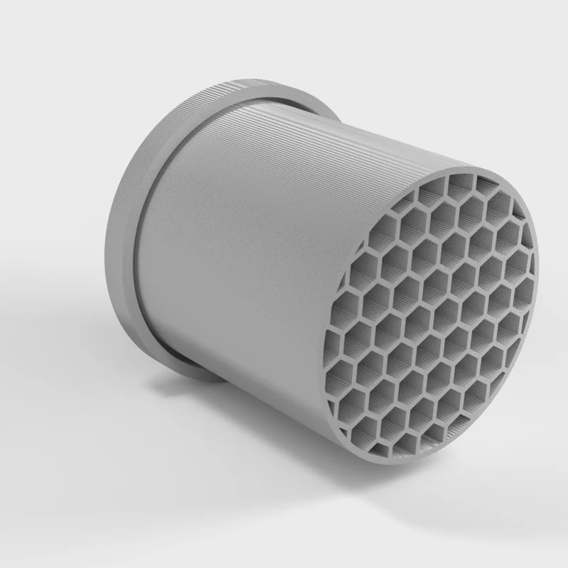 Pare-soleil Honeycomb pour lunette de visée airsoft 40mm