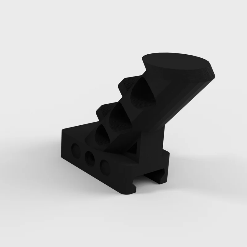 Poignée avant ergonomique et inclinée pour armes airsoft