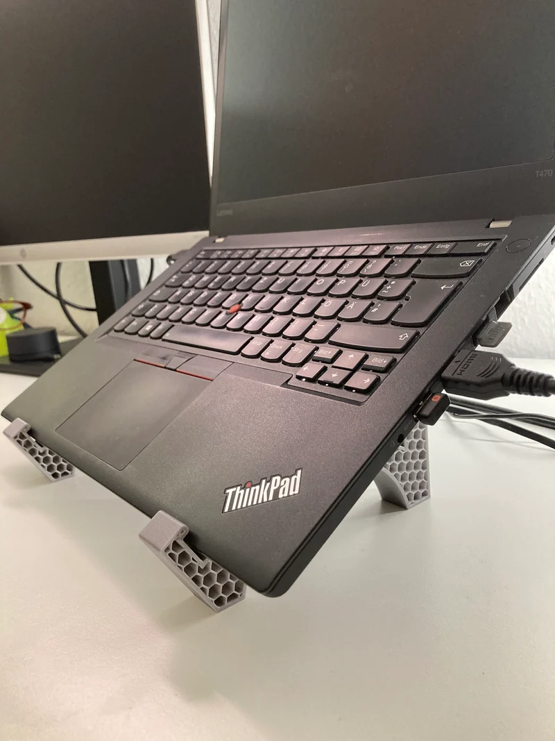 Support ergonomique surélevé pour ordinateur portable