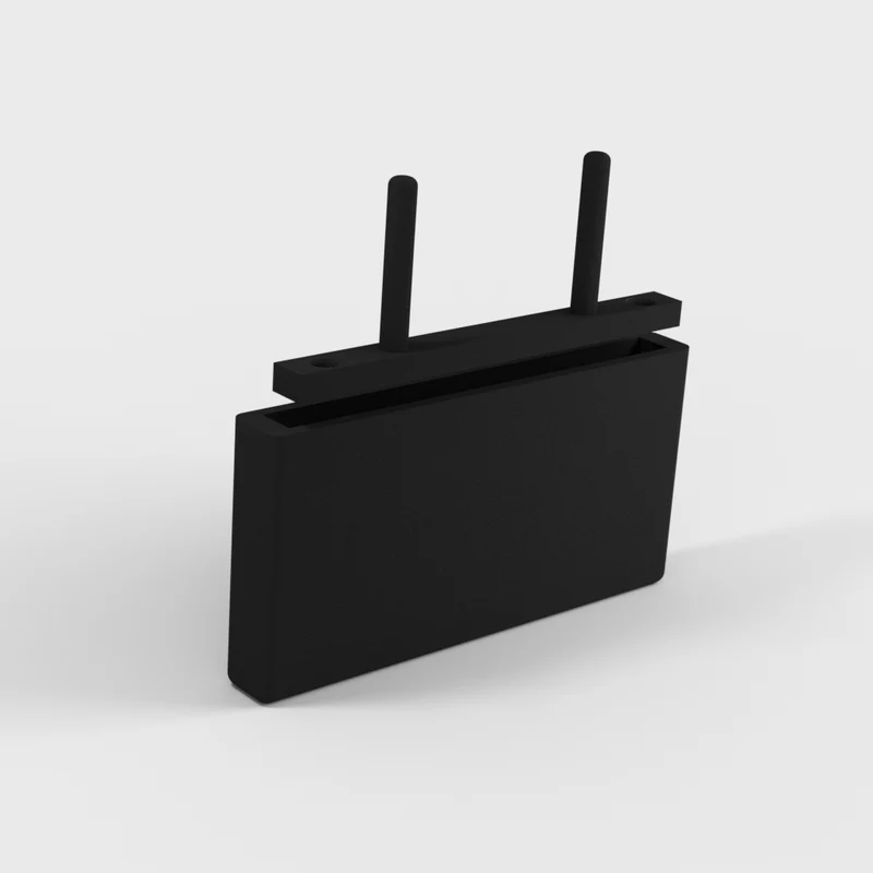 Étagère flottante compacte pour un rangement mural simple à la maison