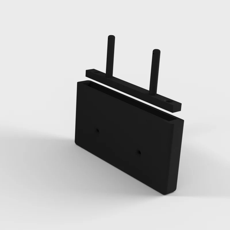 Étagère flottante compacte pour un rangement mural simple à la maison