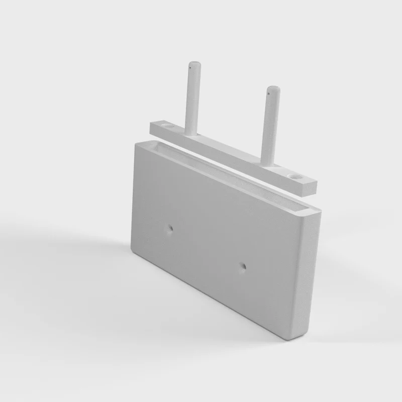 Étagère flottante compacte pour un rangement mural simple à la maison