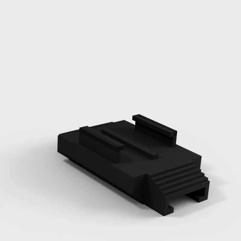 Support GoPro pour lanceurs Nerf avec rail