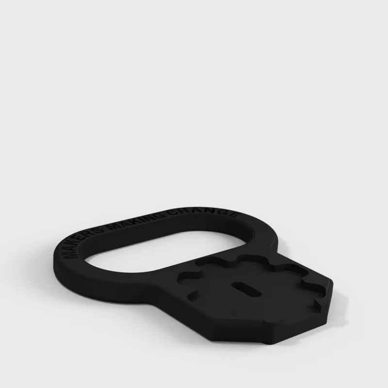 Tourne-clé ergonomique pour une utilisation facile des clés