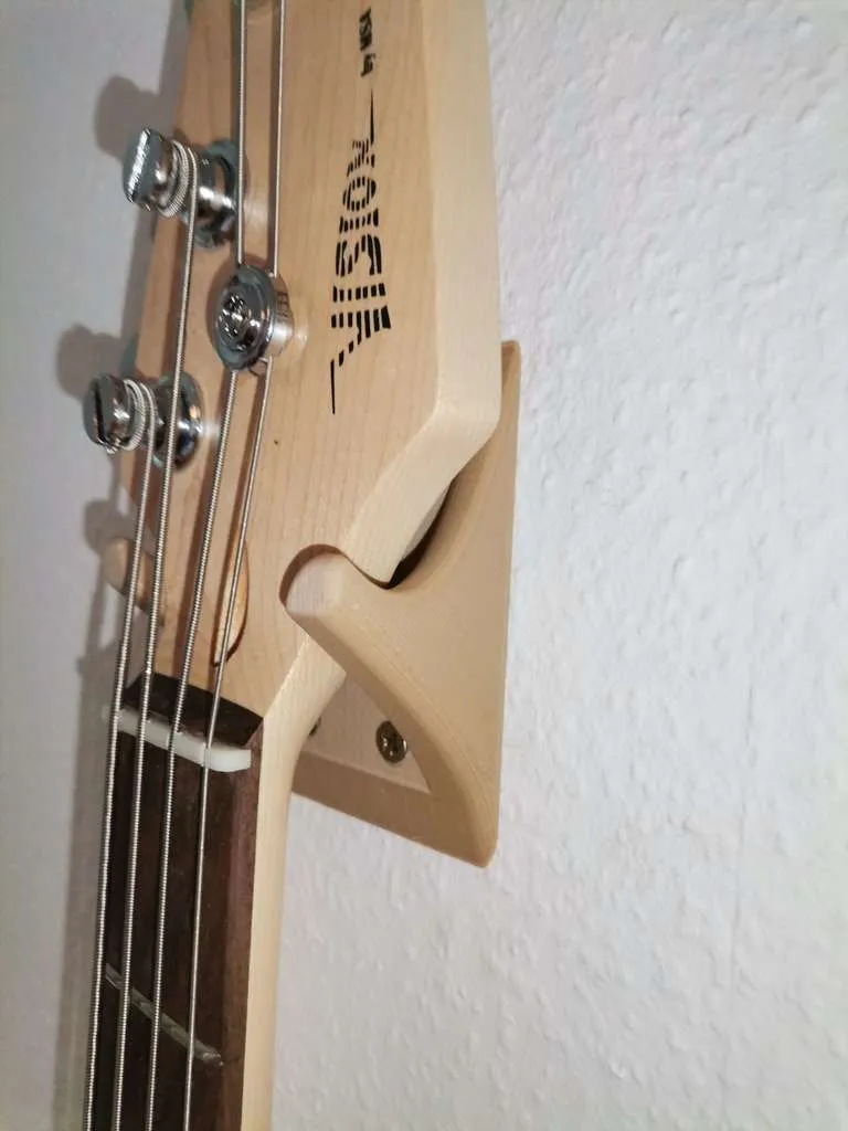 Support mural pour basse et guitare