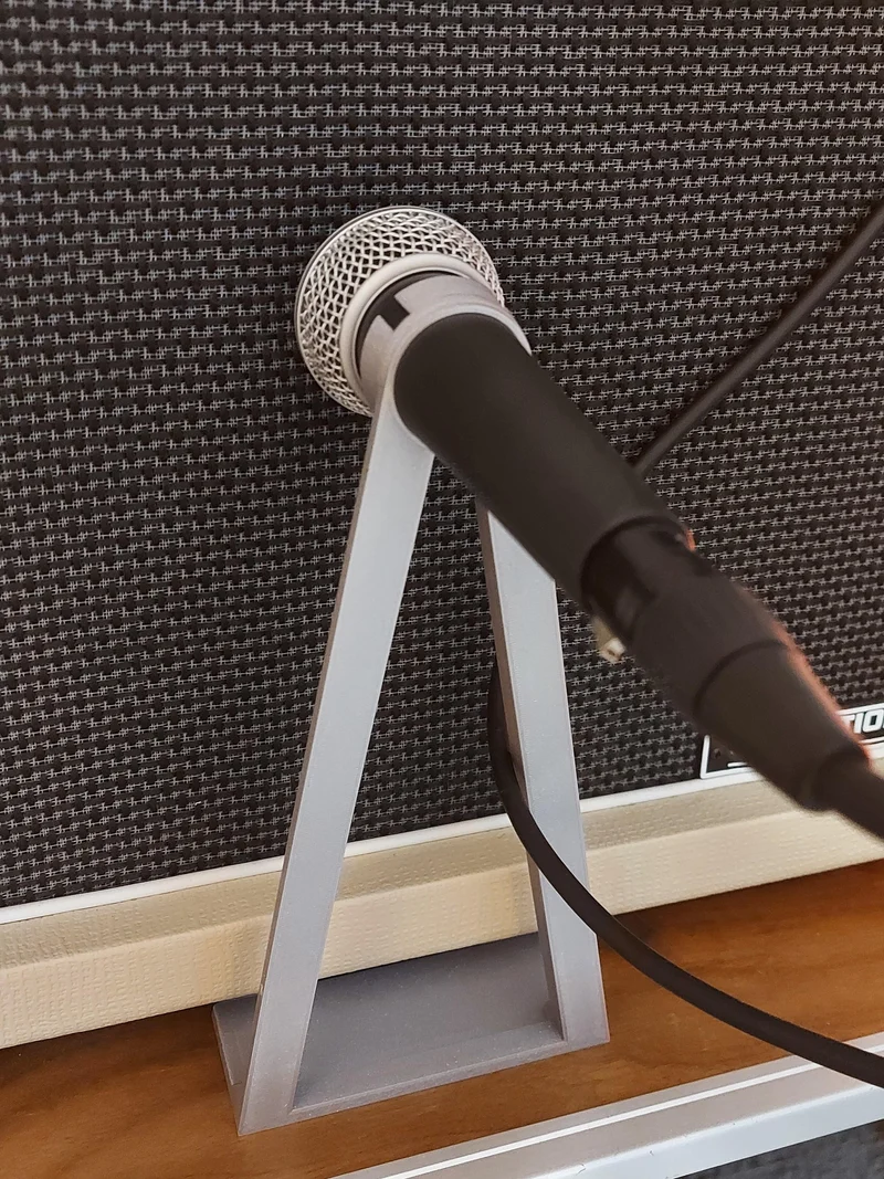 Support de microphone pour amplificateur de guitare et de basse