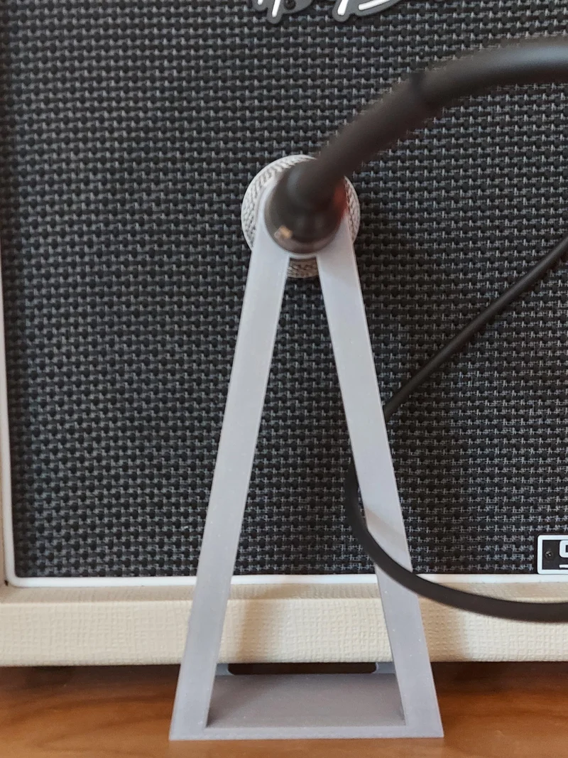 Support de microphone pour amplificateur de guitare et de basse