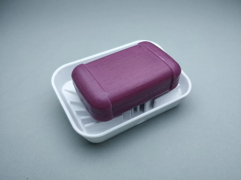 Porte-savon fonctionnel avec drainage pour salle de bain